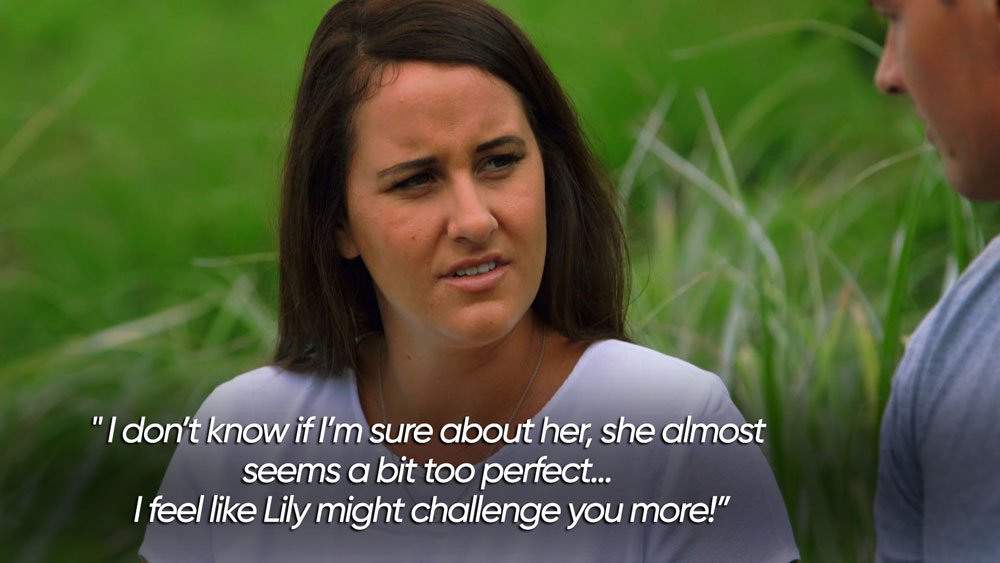 Looks like Zac's sister is #teamlily! #TheBachelorNZ