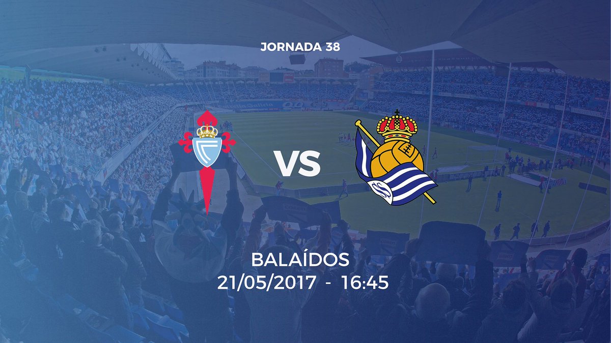 RealSociedad's tweet photo. EGUN ON! Hoy es nuestro día. A las 16:45 horas jugamos ante el @RCCelta. Todos juntos: GOAZEN, REALA!!! 💙⚪️ #RealaEuropara 🇪🇺 #Realsociedad https://t.co/zWdVfFHa22