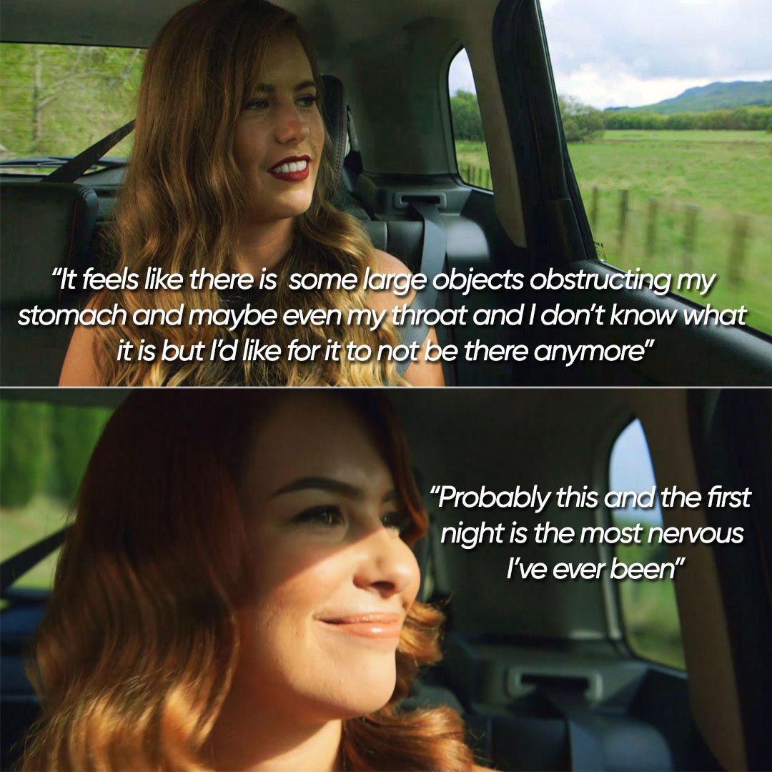 Nerves are setting in! #TheBachelorNZ
