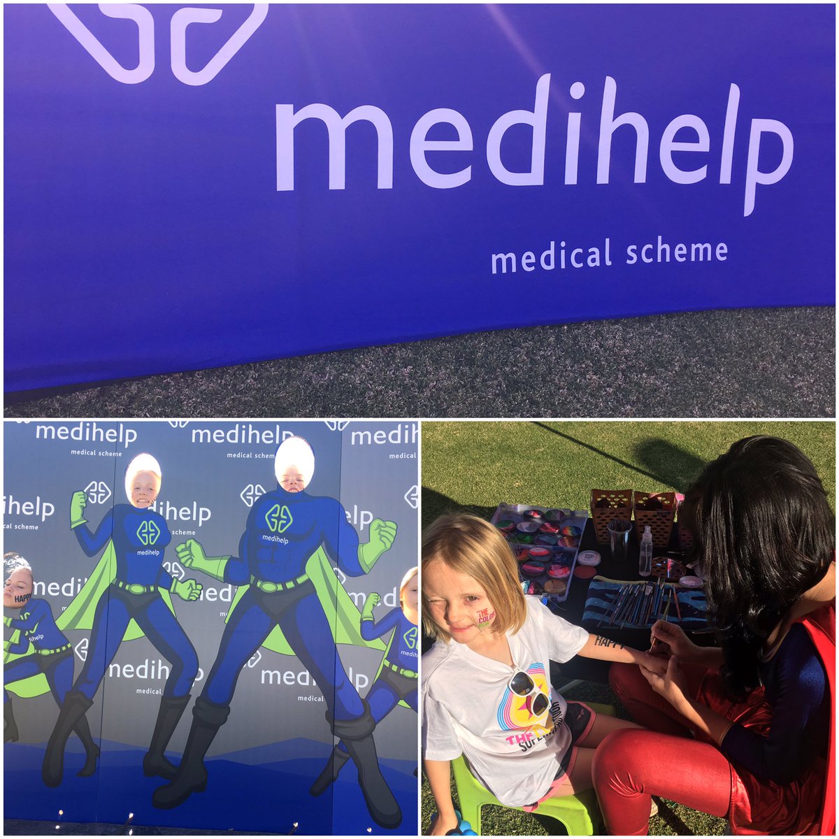 medihelpsa's tweet image. We are in Benoni for @TheColorRunSA today. Use #medihelpfun, show your post at the @medihelpsa area &amp;amp; get your hands on a cool water bottle.