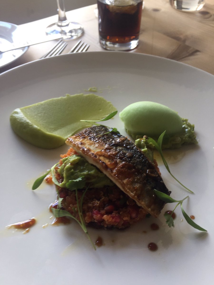 DuncombeSue's tweet photo. @chefmattw1988 mackerel starter is the best starter I've had anywhere at any time #firstclassfood. Thx! https://t.co/jusXeSTMtD