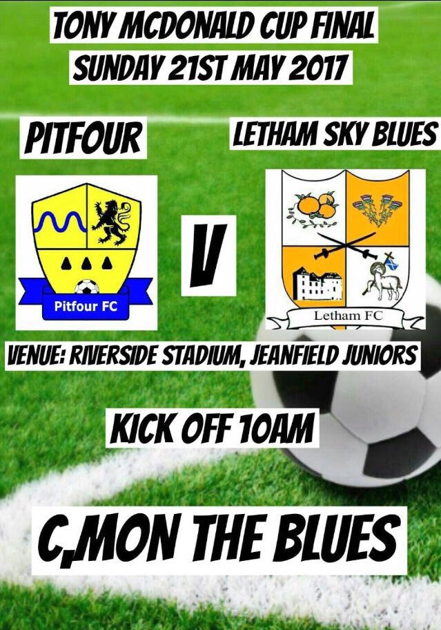 It's big game day v Pitfour in the Cup Final