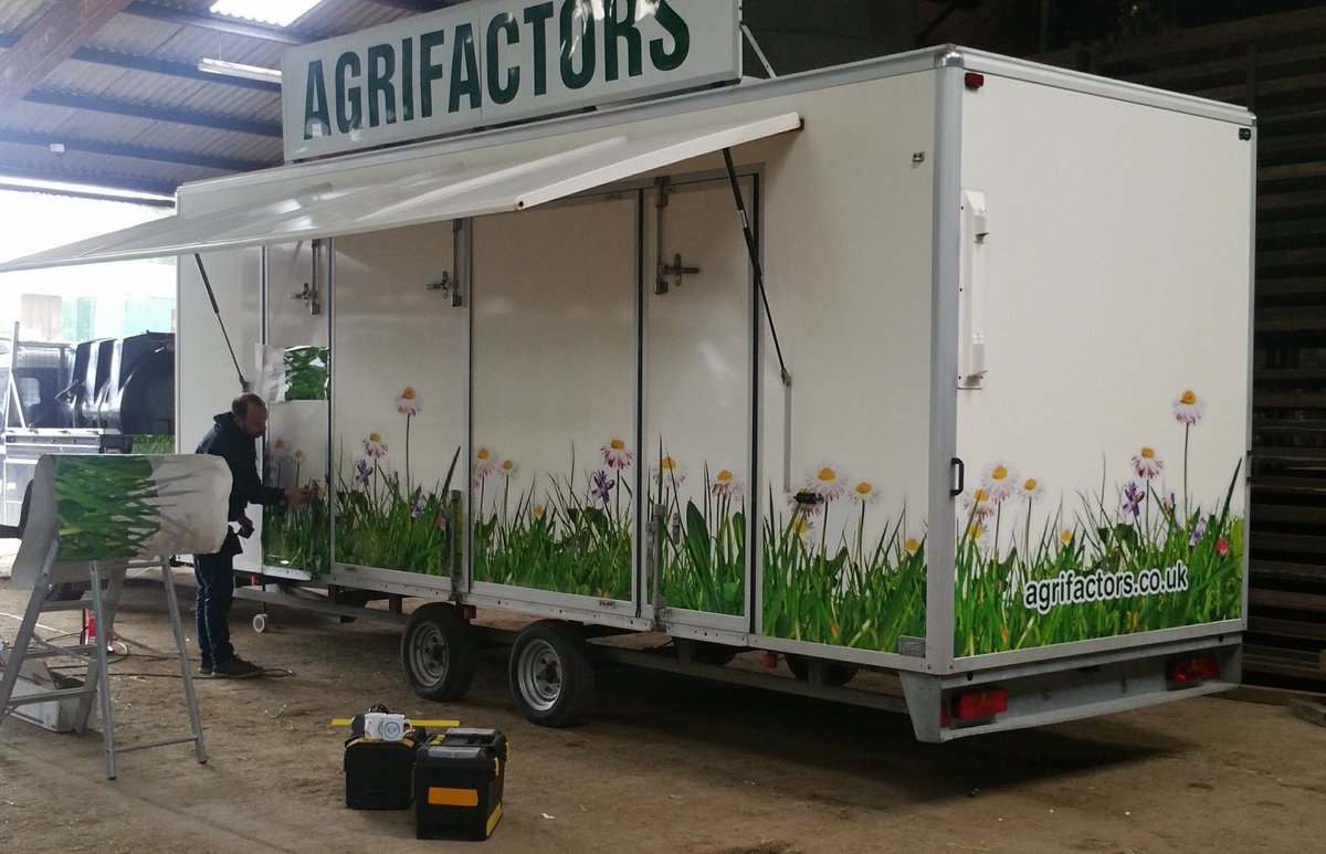 Agrifactors's tweet photo. Our exhibition unit has had a makeover, we're now busy preparing for @HeathfieldShow https://t.co/OO1WBHaT0l