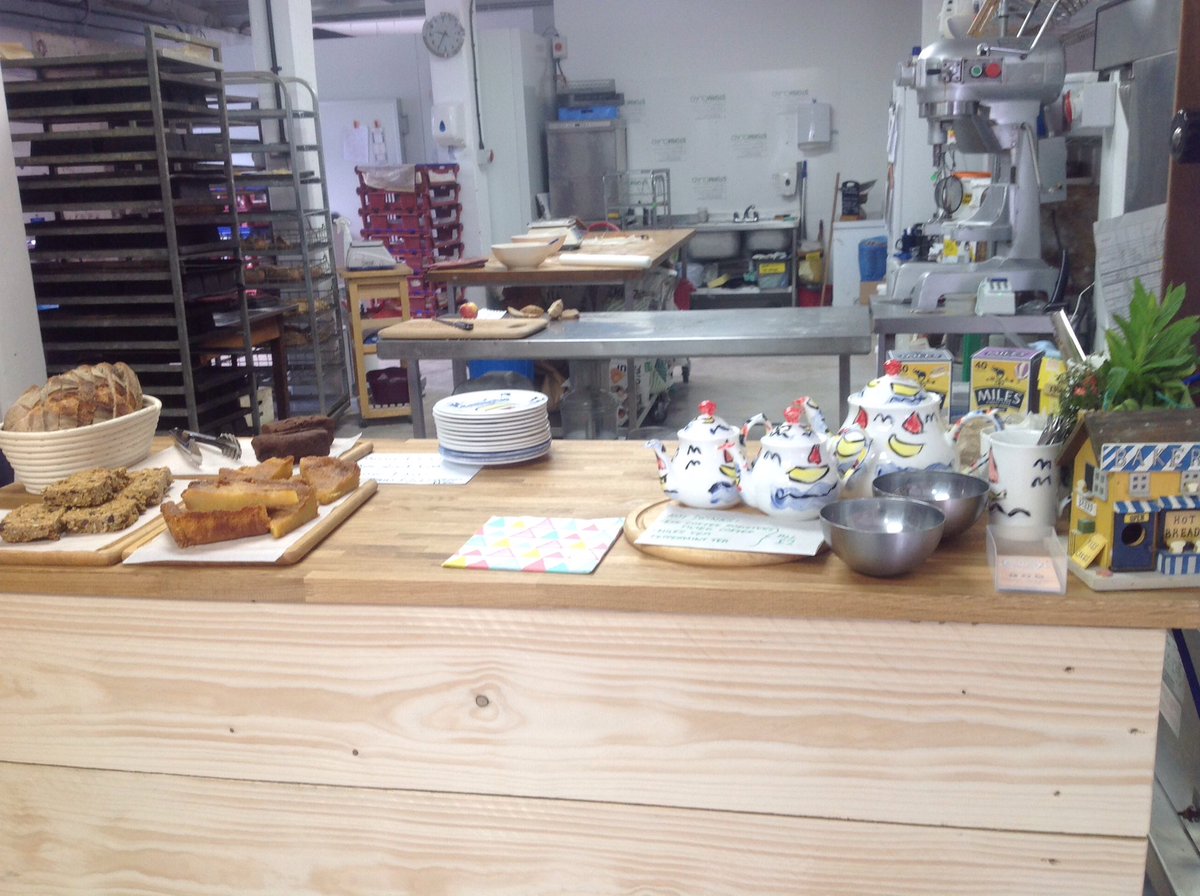 The Boatyard bakery and cafe is open today. Serving tea, coffee, cake, toast and soup.