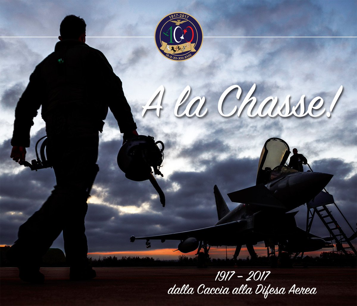 ItalianAirForce's tweet photo. #Oggi 13:30 a #SalTo30 spazio espositivo del @MinisteroDifesa presentazione volume "A la Chasse!1917-2017 dalla Caccia alla #DifesaAerea" https://t.co/3d3l9HkadJ