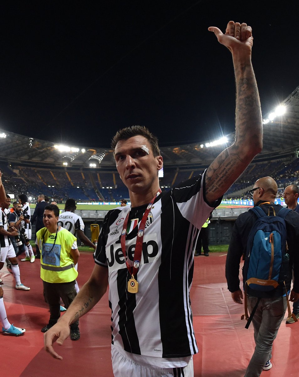 Happy 31st birthday to Mario Mandzukic: When he scores, Juventus win.

21 games
21 wins
22 Mandzukic goals 