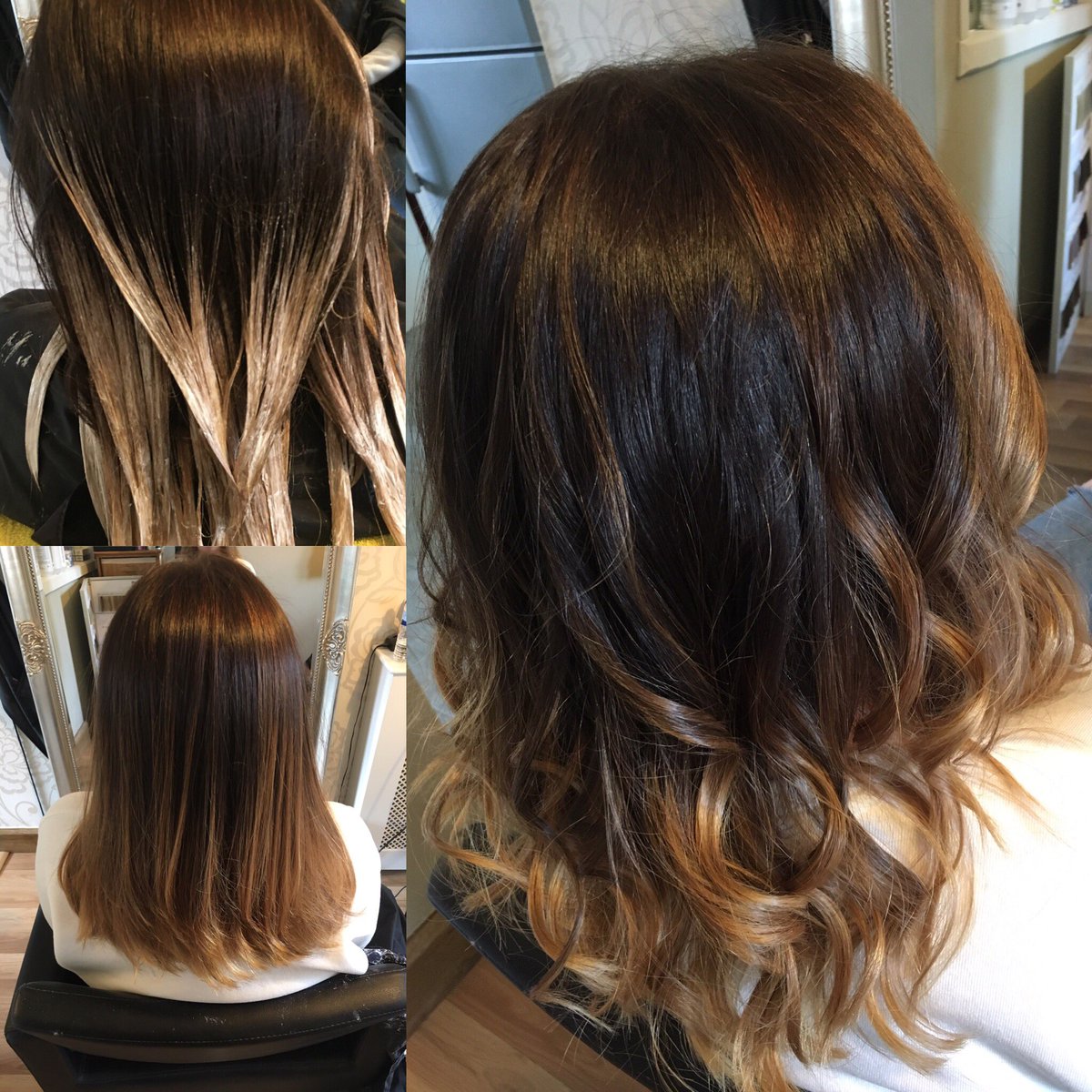 lindashaw7's tweet photo. New client going gradually blonde #buildupofcolor #firstsitting #balayageombre https://t.co/u5jUjewOzl