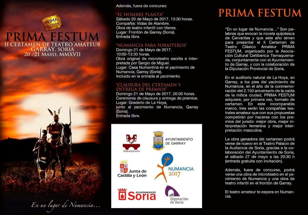 IESV_Espino's tweet photo. Todavía puedes acercarte a #Numancia y #Garray  👁
#PrimaFestum + @sorianodepro
+detalles⬇⬇
@Numancia_Garray 
@Numancia2017
@ACTierraquemada https://t.co/u80YZJ2ZAL