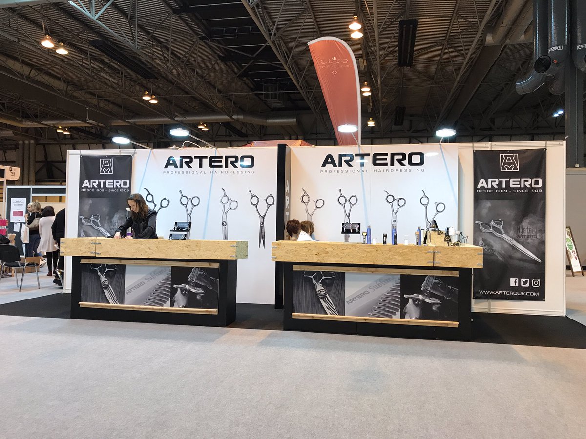 ArteroUk's tweet photo. @ArteroUk are here at @HairUKShow @BarberUKShow  come and see us #teamartero https://t.co/bAVOAKoInd