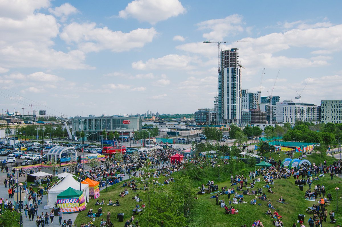 CountryLifeLdn's tweet photo. Head over to the Greenwich peninsula today for a more modern take on the classic British village fete @UVFete https://t.co/v7r1unPwlG https://t.co/N1AGHIa1CT
