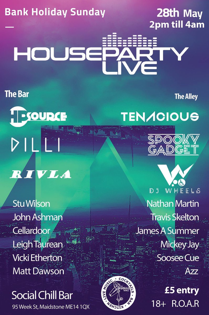 dj_diffley's tweet photo. Excited to be added to this line up for a 14 hour party next weekend in Kent! 🙌🏻💃 #housemusic #diffley https://t.co/g01CJVRdH1