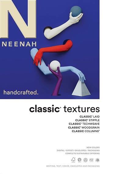 NeenahPaper's tweet photo. We are at #NSS2017 showing off our new CLASSIC Papers revision & other paper goodies! Come see us in booth #2646. #ThinkCLASSIC https://t.co/yj8H6bT1Qm
