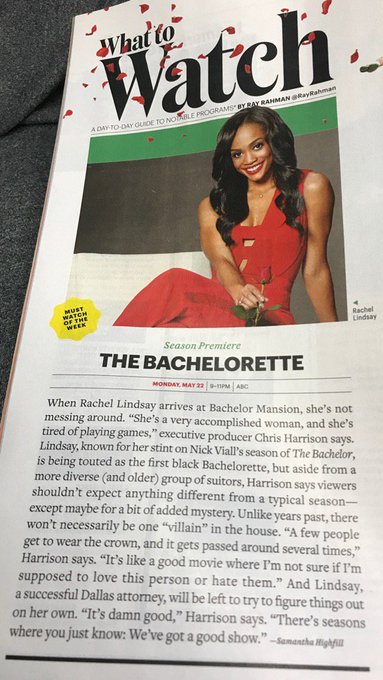 Bachelorette - Bachelorette 13 - Rachel Lindsay - SM Media - *Sleuthing Spoilers* Discussion - #5 - Page 56 DAW2oFiUAAA4o_4