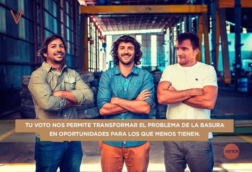 Tu voto no tiene costo y permite crear un futuro donde el problema de la basura se convierta en #integración. Votar: goo.gl/OAhMd5