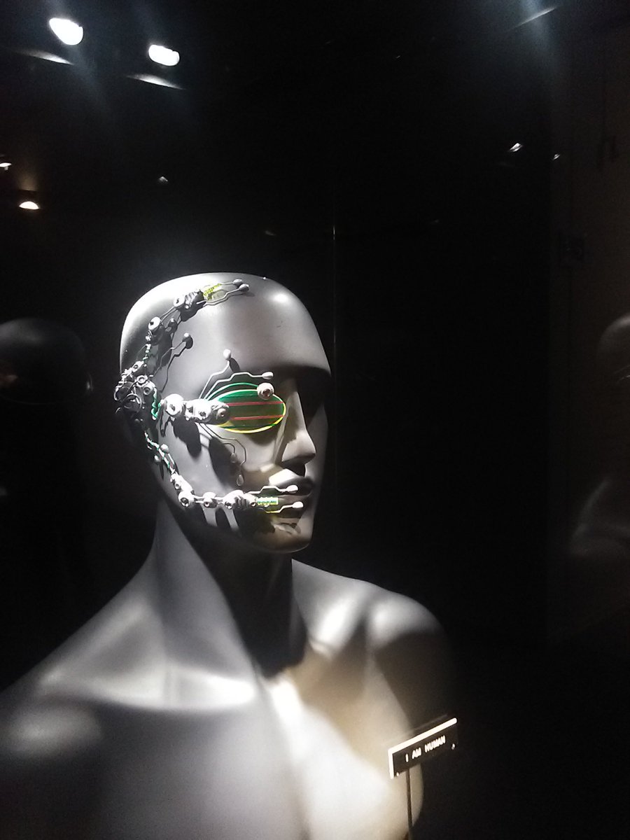 GuillaumeRovere's tweet photo. #augmentedman #digitalman Je me suis vu comme dans un miroir au travers de ce #Cyborg, véritable #bionic man. Ravi de cette rencontre https://t.co/U4zgrralIt