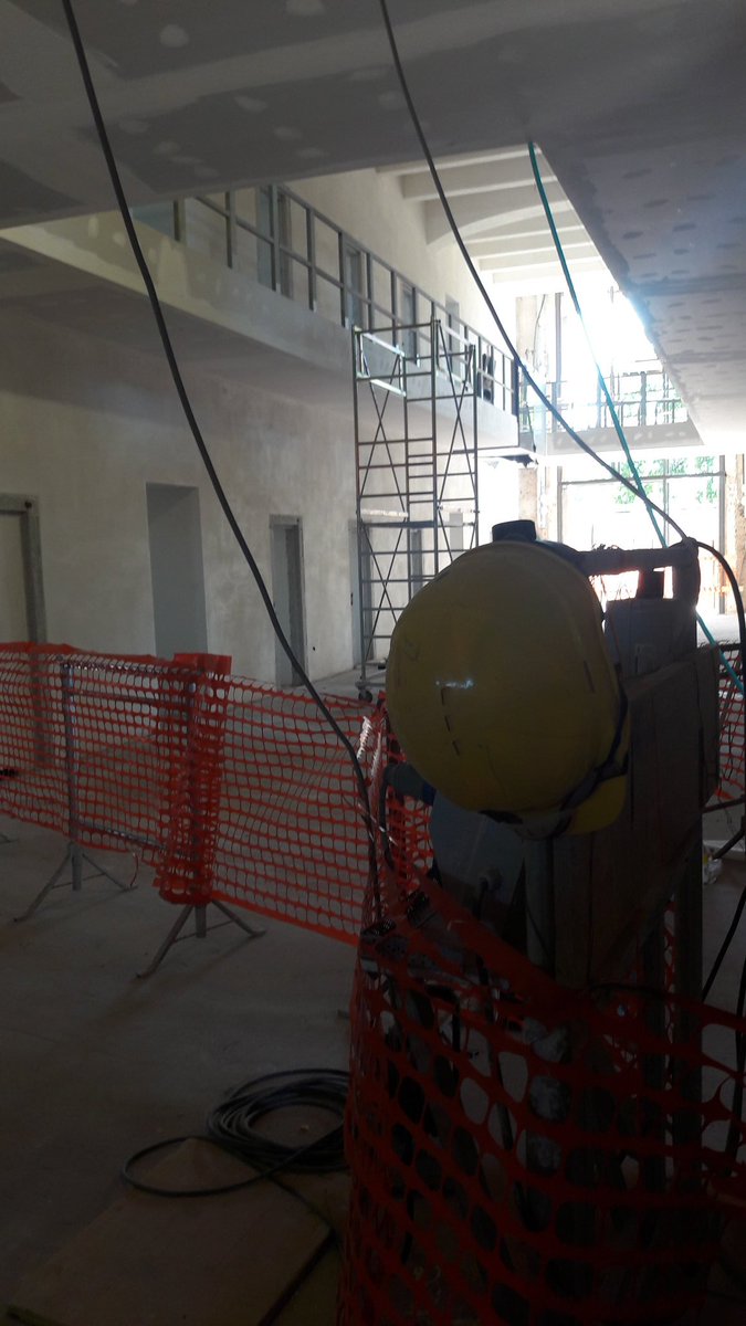 Visite guidate al cantiere del @meisweb mi ricordo ancora quando eri tutto triste e buio e invece guarda che bello! #FestadeiMusei #Museums