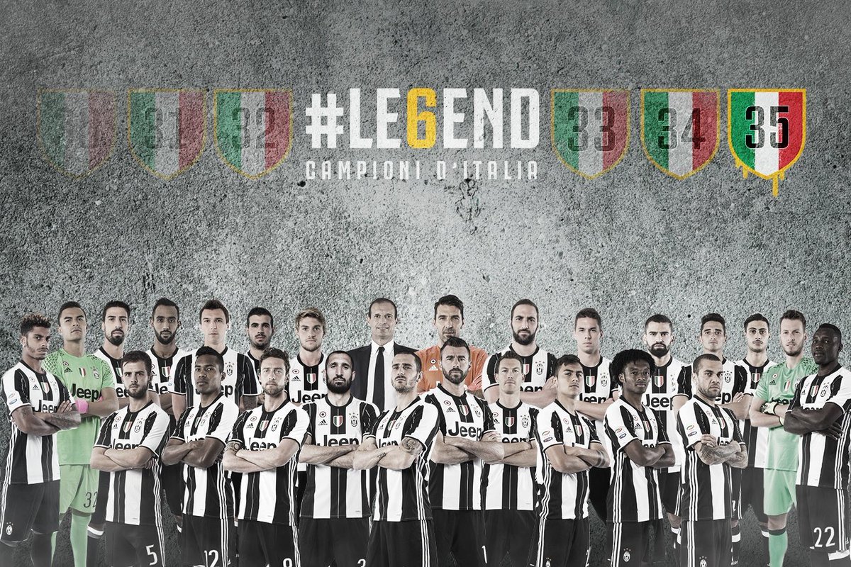 juvedocqatar's tweet photo. رسمياً اليوفي بطل للدوري الايطالي للمرة السادسة على التوالي 
#FORZAJUVE #FINOALLAFINE 
🖤🖤🖤🖤🖤🖤🖤
 #LE6END https://t.co/uKM2N7rm7Y