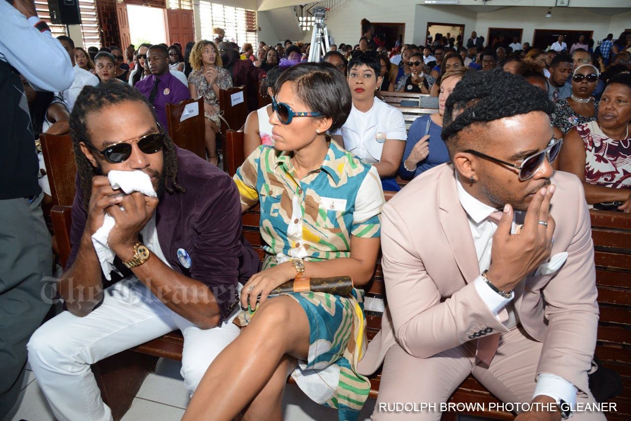 Star athletes among those who turn out for Germaine Mason's funeral