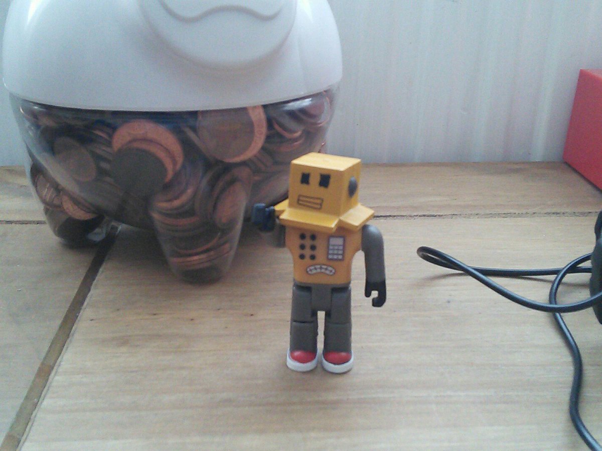 golden mr robot roblox toy