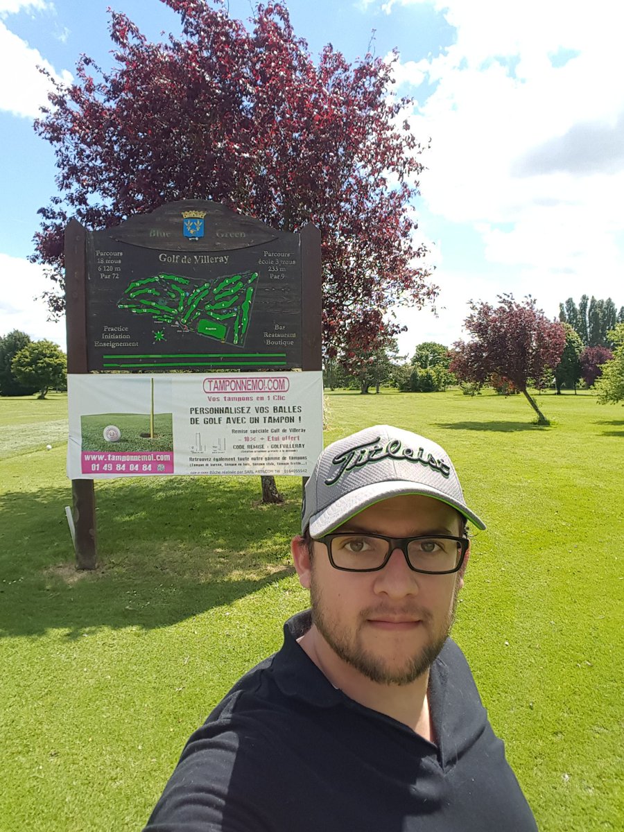 Thibrunning's tweet photo. Un beau golf Parisien pour cet après-midi ! #GolfsTrotters départ 13h36 au #GolfdeVilleray #GolfsBlueGreen @GolfsBlueGreen https://t.co/onPXkIqRr0