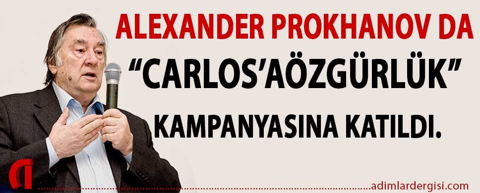 ADIMLARAvrupa's tweet photo. ALEXANDER PROKHANOV DA “CARLOS’A ÖZGÜRLÜK” KAMPANYASINA KATILDI. https://t.co/j3SBdY0hrI #Carlosaözgürlük #AlexanderProkhanov #fFreedom https://t.co/94wqPkM3h2