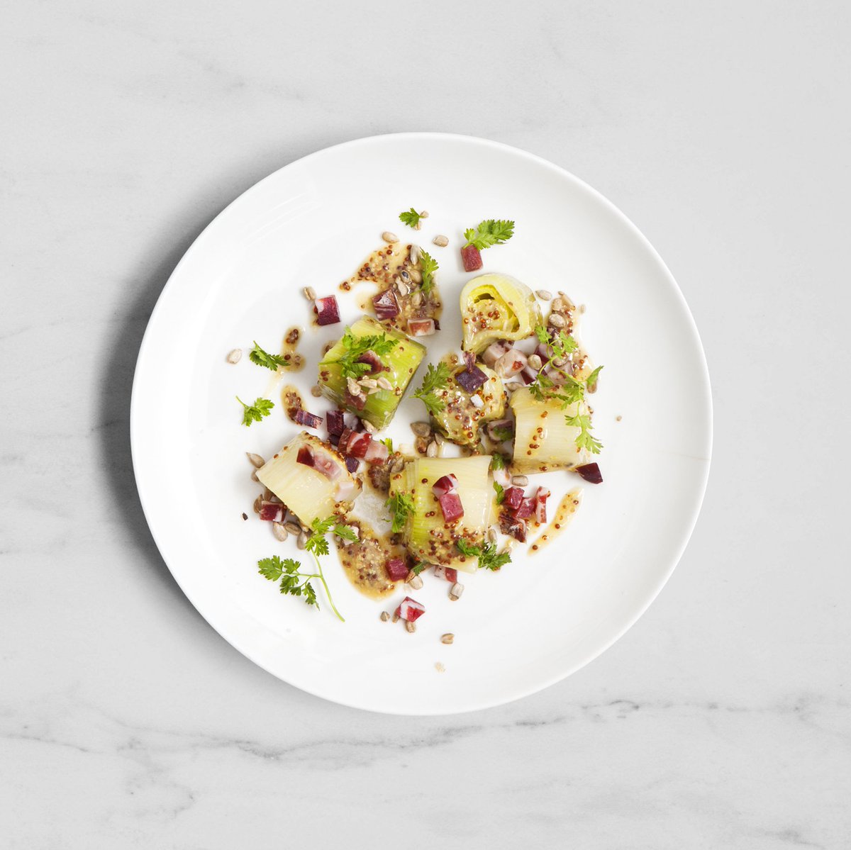 Poireaux, jambon, moutarde ancienne et graine de tournesol : une équipe qui gagne !
chaudchaudchaud.com