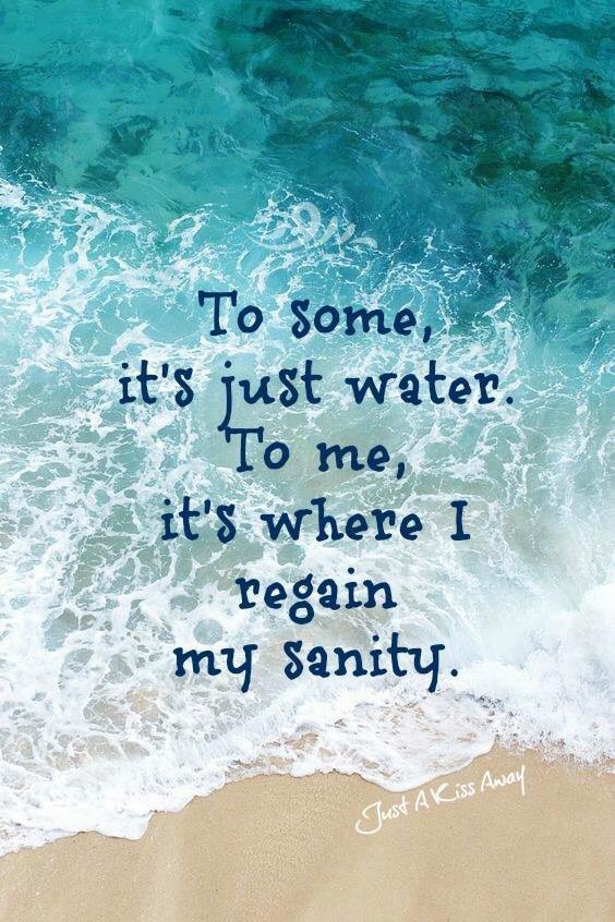 CathyhCoaching's tweet photo. For me this sums up how I feel about water #bluemind #MindBody #Mindfulness #coaching #sea https://t.co/10la3PTP0T