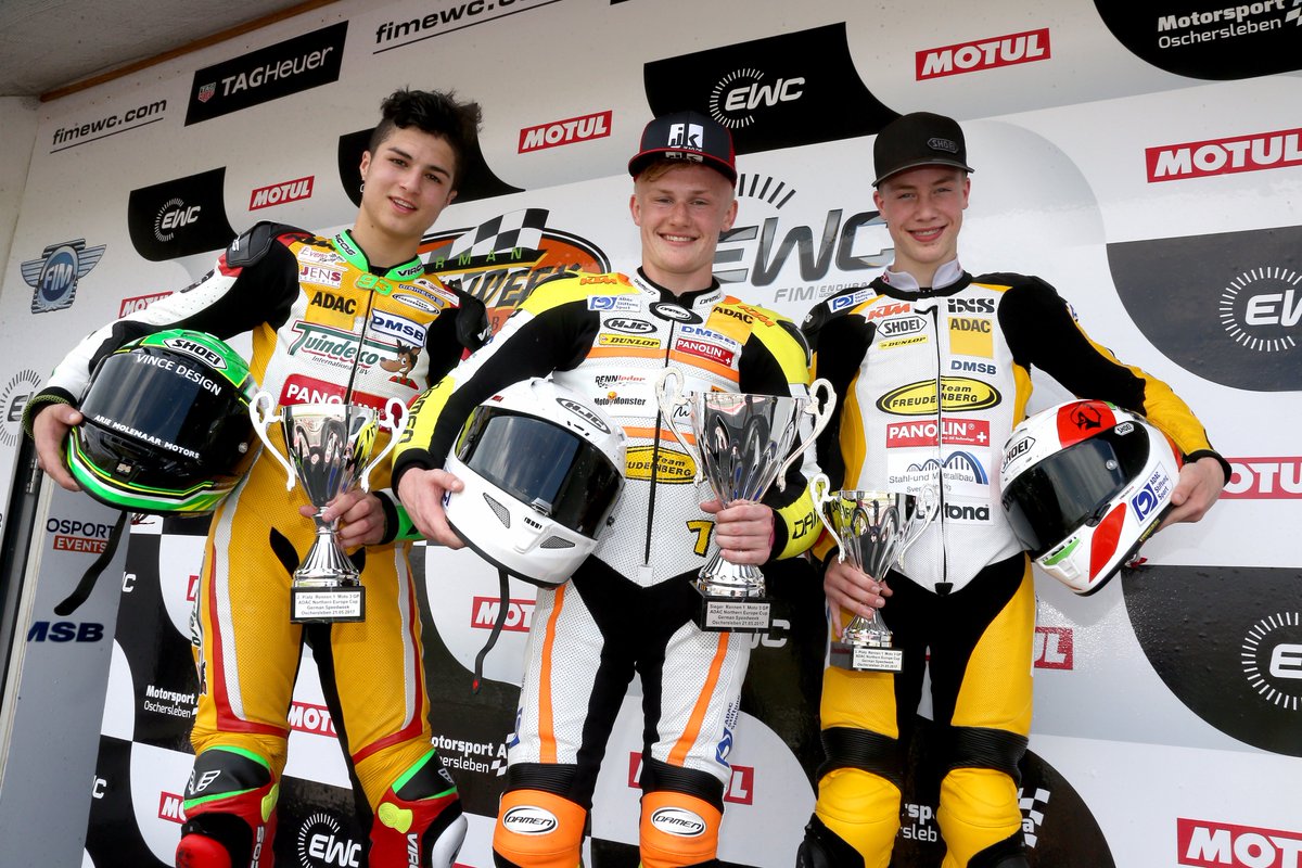 Clean sweep Team Freudenberg!

#Race1 #Oschersleben #Freudenberg #NEC #Moto3