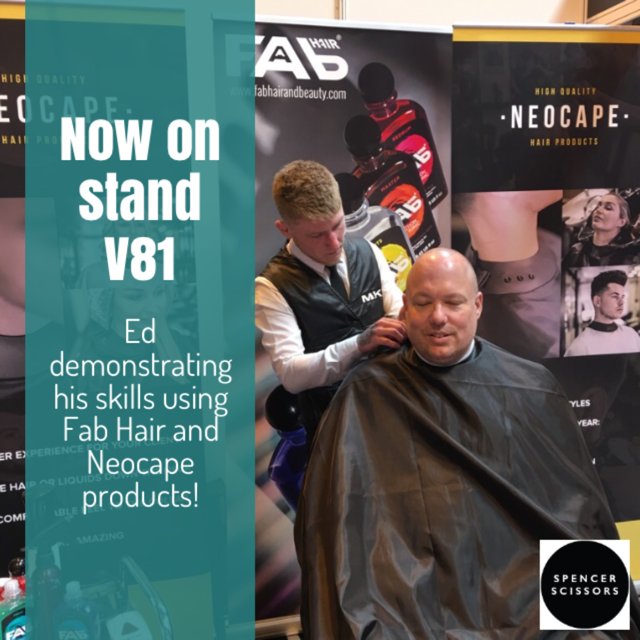 spencerscissors's tweet photo. #barbershowuk #barber #barberbanter #fridaybarbergang #planetbarber #MKHSA #britishmasterbarbers #fabhair #neocape https://t.co/e7qnHqTokX