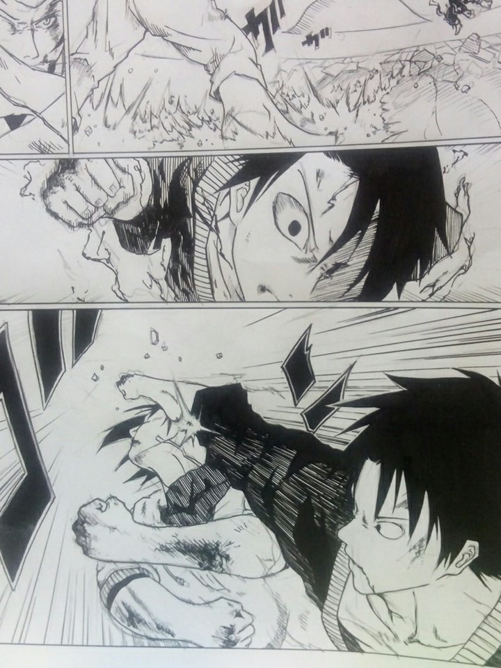 今回の漫画 主人公ボコボコにやられます!
まぁー最後には勝つんですけどね
読み切りバトル漫画で負ける主人公は(ヾノ・∀・`)イナイ イナイ 