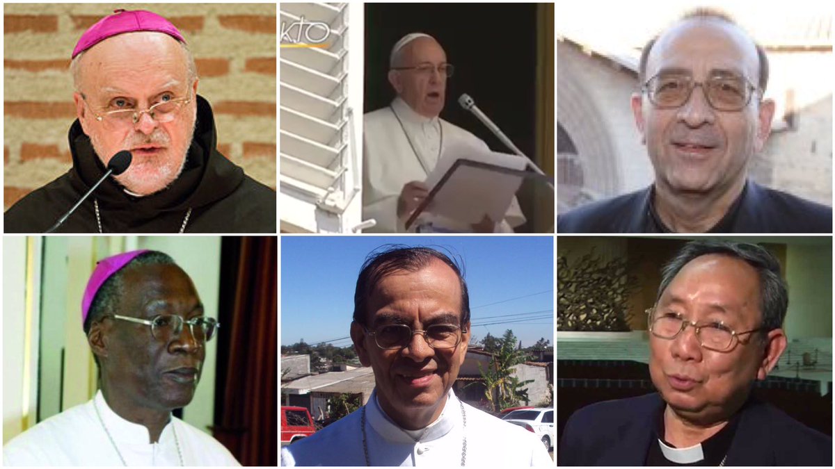 Le Pape annonce, le 21 mai 2017, la création de cinq nouveaux cardinaux (Vidéo - 2 min) DAWJwZbXoAYrxDD