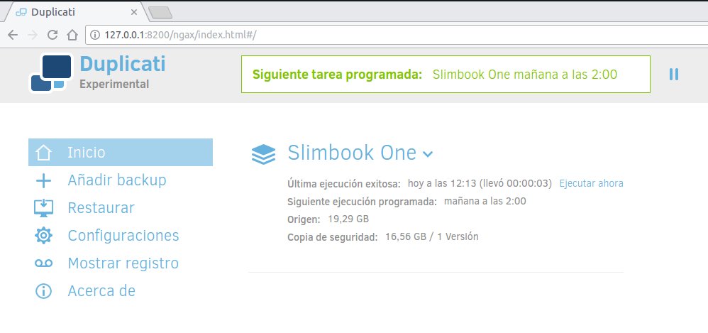 podcastlinux's tweet image. Listo, Calisto.
Hasta mañana a la madrugada, #Duplicati