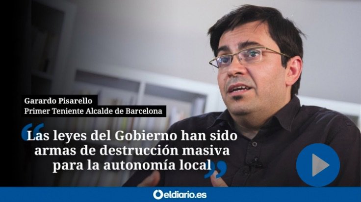 tomkucharz's tweet photo. Interesante entrevista a @G_Pisarello que me llena de ilusión. Movilizarnos en la calle y construir municipalismo! https://t.co/Gyl4z8JEYH https://t.co/F0YT6pH9kN
