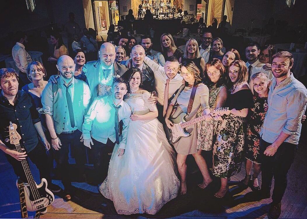 Bringsthenoise's tweet image. Taking time to reminisce on some awesome gigs recently... Like our local gig playing for Sara &amp;amp; Wayne at Cornerstone Cardiff. Great evening!