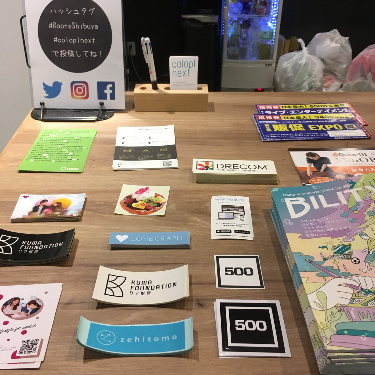 gunmamisz's tweet photo. #500strong 仲間入り #RootsShibuya #coloplnext (@ The Roots in 渋谷区) https://t.co/XnmmTPW6iF https://t.co/GQBrk8pXc8