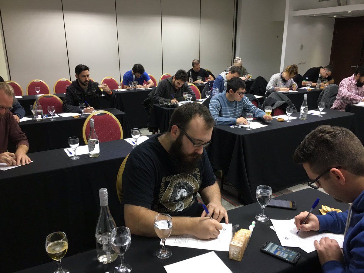 El primer examen en Uruguay. Bienvenidos. <a href="/BJCP_Official/">BJCP</a>