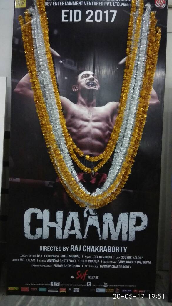 TeamDevFC's tweet photo. @idevadhikari Countdown Begins #ChaampTrailer #Chaamp #This_Eid.. Hall e Hall e ektai nam Shibaji shibaji Shibaji.... https://t.co/meUlzEVXIP
