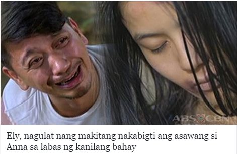 ABSCBN's tweet photo. Hindi makapaniwala si Ely sa kanyang nakita matapos hanapin si Anna.Balikan ang madamdaming eksena ng #IMhinala: https://t.co/6LwbZudohN https://t.co/78o4opOIsv
