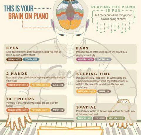 This is yr brain on piano. #musiced
