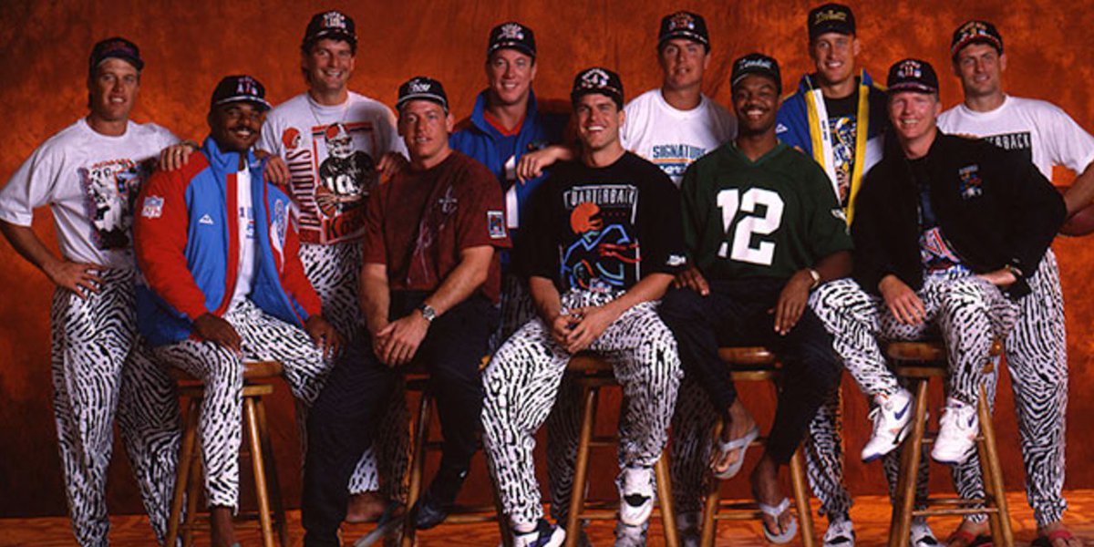 NFL on Twitter "🔥🔥🔥🔥🔥 Let's take a look back at some fashion choices in the NFL over the years