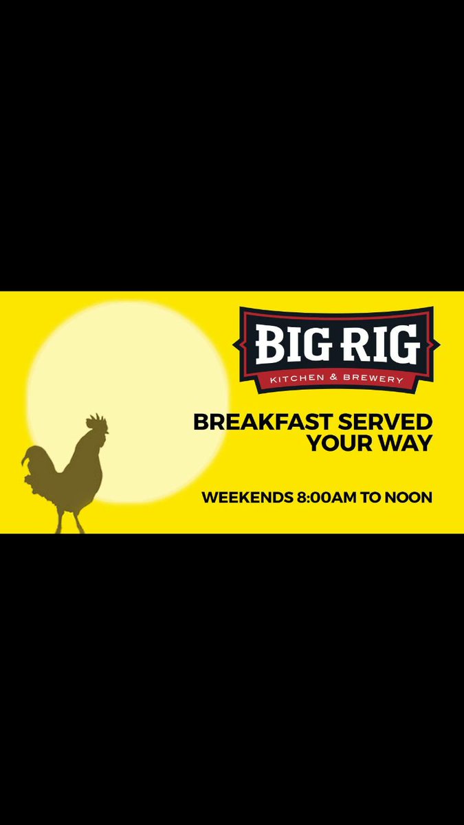 bigrigbrew's tweet photo. #BREAKYTIME Come on in to #BIGRIG #east and #west on weekends for the best way to start your day βοΈ https://t.co/eYX9226cHo