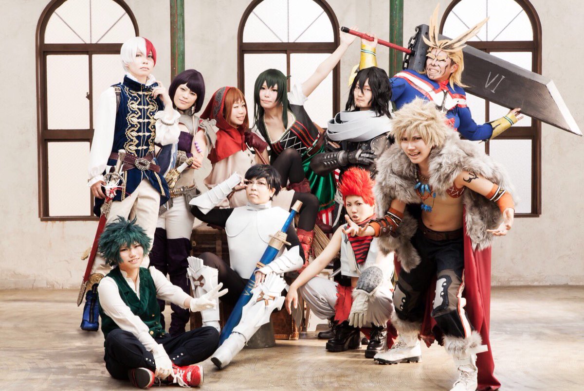 328 コスプレ ヒロアカ 人気投票 十傑衣装 最高のメンバーと最高のカメラマンさんの力でまるで舞台のようなあわせが実現できました 舞台 僕のヒーローファンタジア 開演しますよ Photo By 3ma011 Shun Nc30 T Co 5la7hmb60z