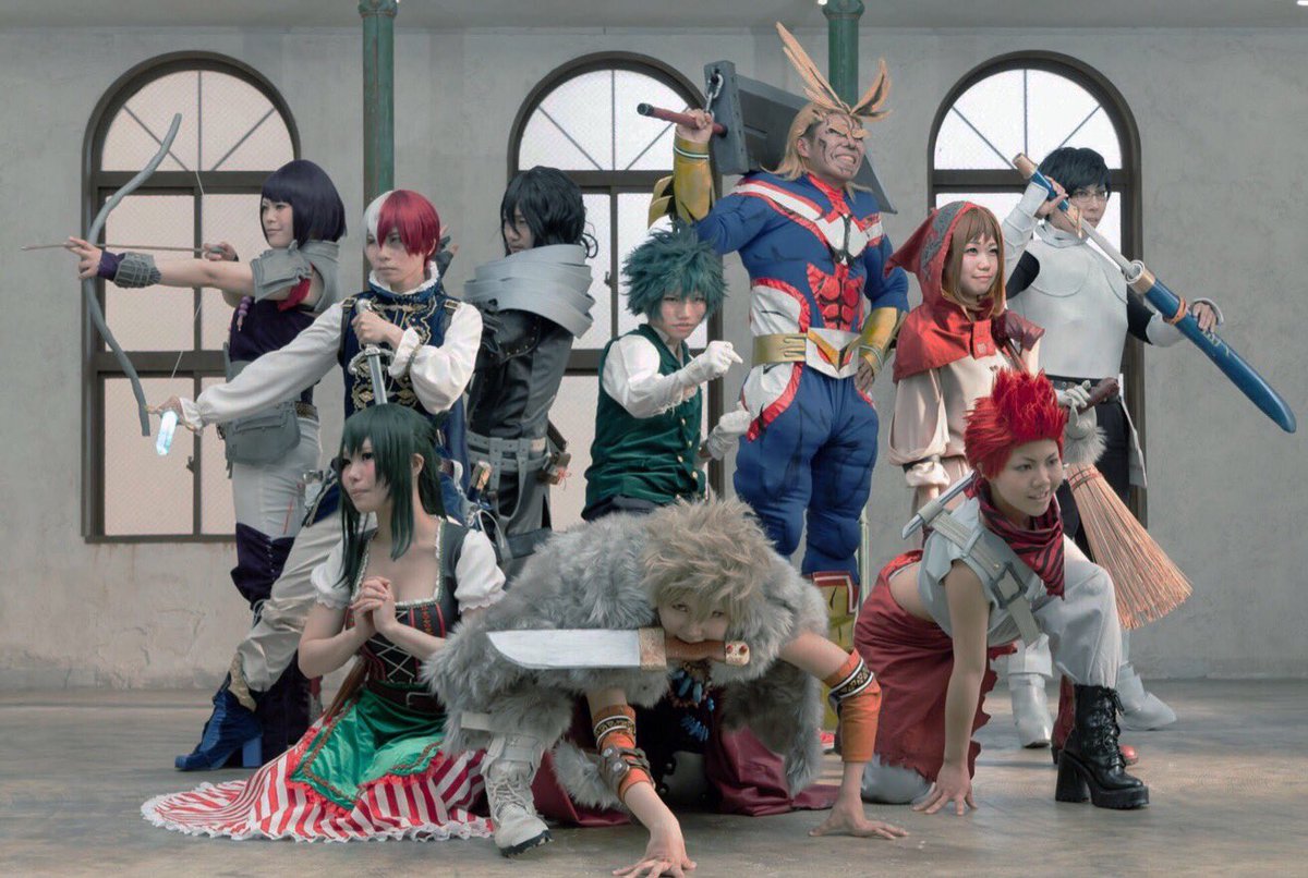 328 コスプレ ヒロアカ 人気投票 十傑衣装 最高のメンバーと最高のカメラマンさんの力でまるで舞台のようなあわせが実現できました 舞台 僕のヒーローファンタジア 開演しますよ Photo By 3ma011 Shun Nc30 T Co 5la7hmb60z