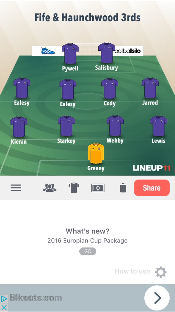 Starting 11 that drew to League Winners Weddy Thistle today... goals scorers <a href="/Jack_Webb94/">Jack Webb</a> <a href="/joeysalisbury94/">Joseph Salisbury</a> Subs: Goose, Ian and Quicky 💜⚽️