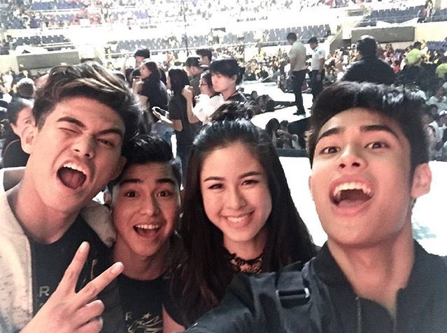 DONNYSQUADPH's tweet photo. Donny with Iลigo, Yong & Kisses at #ASAPStarMagic25 https://t.co/tBXuf4J4wN