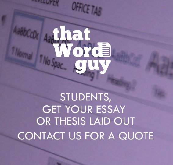 We do MS Word layouts. Students we can assist! thatwordguy.net   #design #graphicdesign #MSWord #thesis #student #students