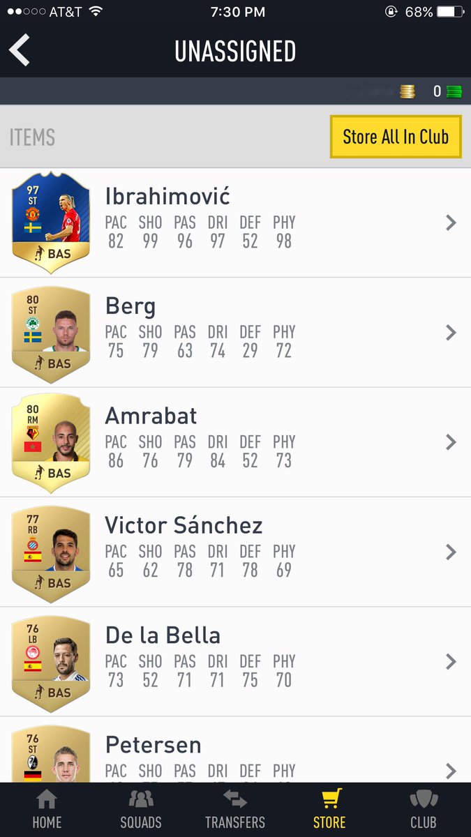 glctico's tweet photo. Thanks @EASPORTSFIFA for @Ibra_official from a 25k pack! #zlatan #ibra #zlatanibrahimovic #ibrahimovic #fut #tots #totshype #packluck #bpl https://t.co/uUY5GihMrz