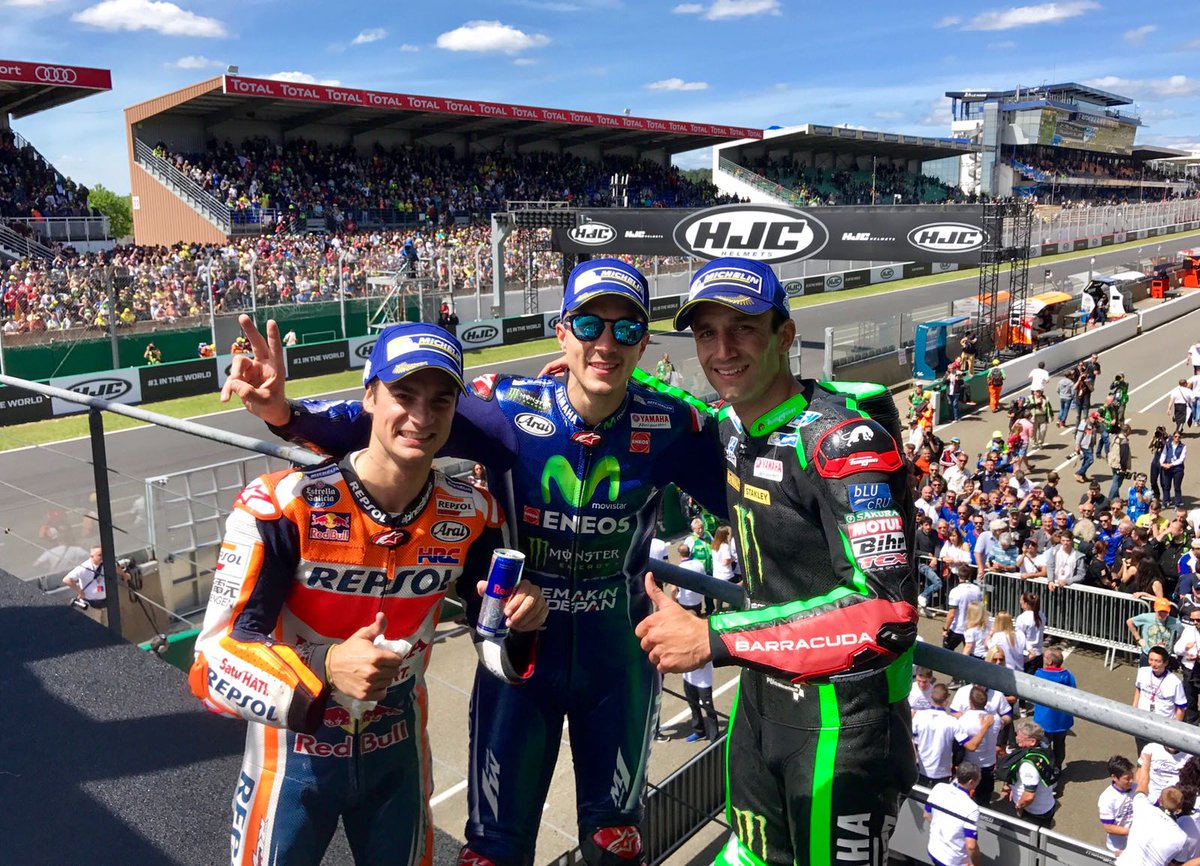 MotoGP's tweet photo. 🏁 #FrenchGP 

#MV25
#JZ5 
#DP26 

#MotoGP https://t.co/IAgM3QSrL6