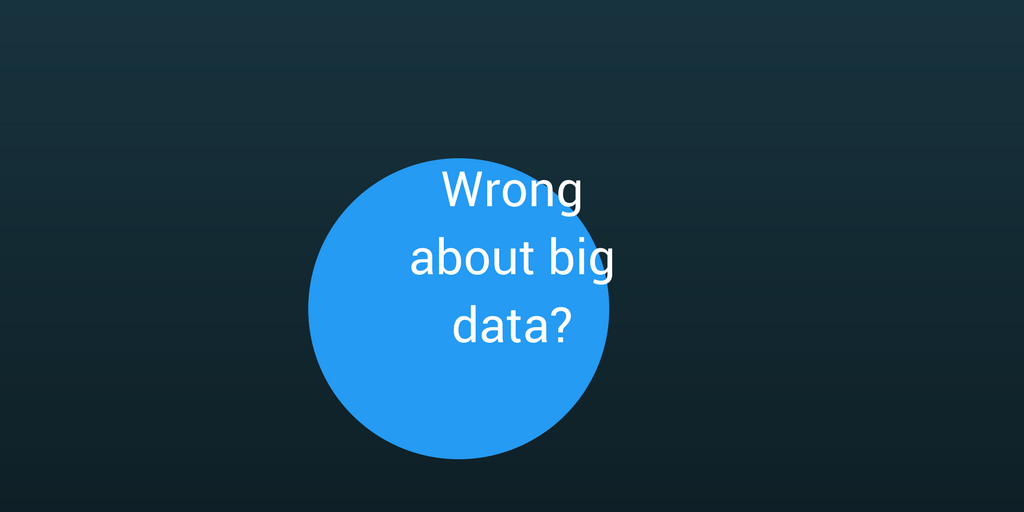 findyr's tweet photo. 'We all thought having more data was better. We were wrong.' - @Recode https://t.co/UftKB7Q926 https://t.co/bms4aLUKGk
