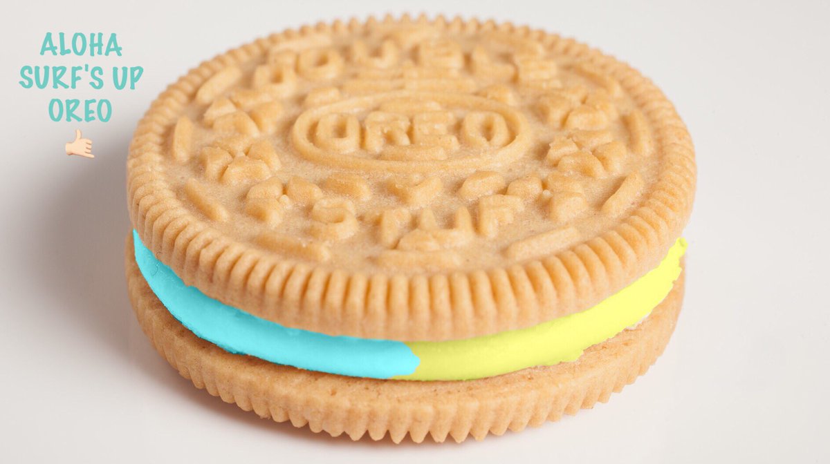 Steven_Andrew90's tweet photo. @Oreo #MyOreoCreation #Contest i called this the Aloha Surf's Up Oreo Blueberry/Pineapple Great for Summer 2017!!!! https://t.co/9THLEUBBNL
